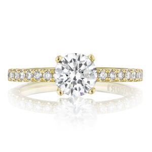 Round Solitaire Engagement Ring